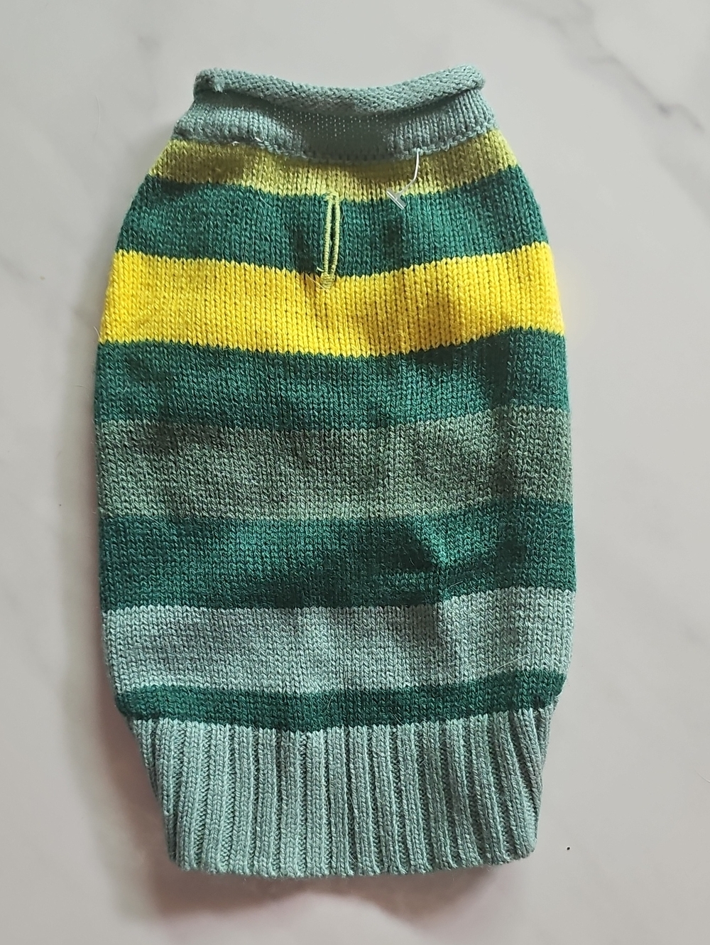 Striped Knit Doggy Sweater